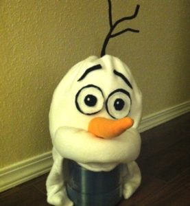 Olaf Costume Head